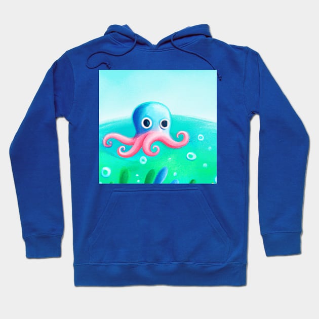 AI Octopus Hoodie by Derek Player One